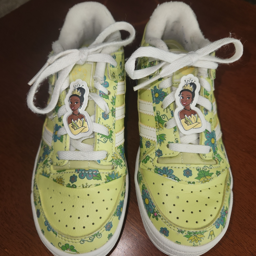 adidas x Disney Princesses Forum Low Shoes Kids SIZE 13 1/2